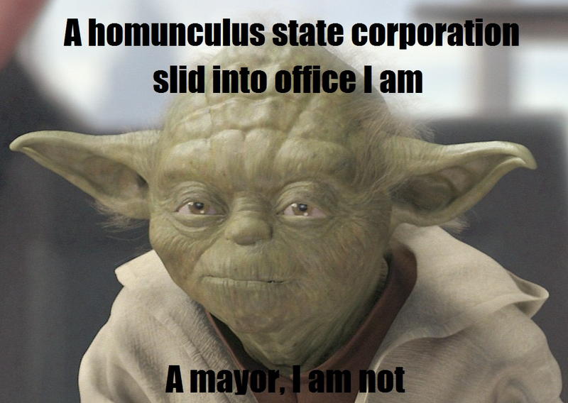 Illustration for article titled Pearls of Wisdom From True Detective's Mayor Chessani, as Said by Yoda